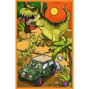 Puzzle Trefliki w świecie dinozaurów 3x80 el. Trefl (34888) Trefl