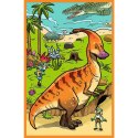 Puzzle Trefliki w świecie dinozaurów 3x80 el. Trefl (34888) Trefl
