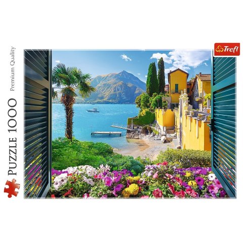Puzzle Widok na jezioro Como 1000 el. Trefl (10951) Trefl