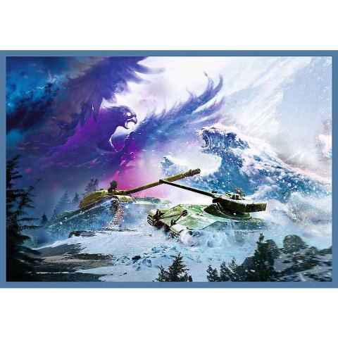Puzzle Wielka bitwa czołgów 4x250 el. Trefl (13347) Trefl