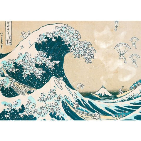 Puzzle Wielka kocia fala 500 el. Trefl (37537) Trefl