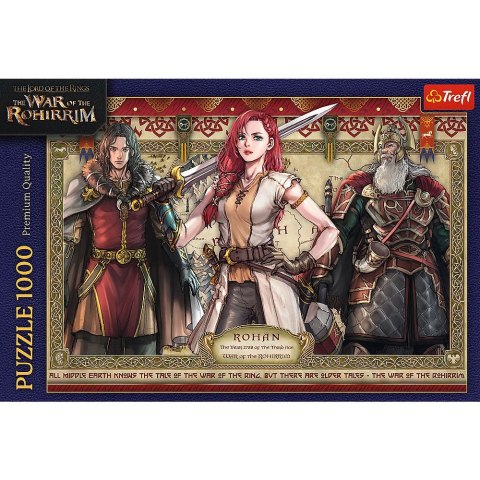 Puzzle Władca Pierścieni Wojna Rohirrimów 1000 el. Trefl (10937) Trefl