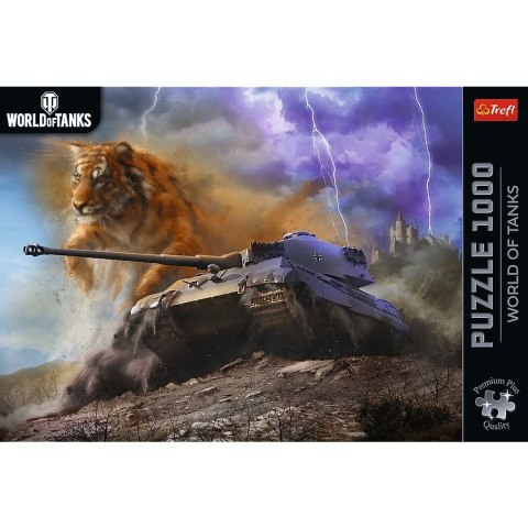 Puzzle premium plus World of Tanks: Tygrys II 1000 el. Trefl (12089) Trefl