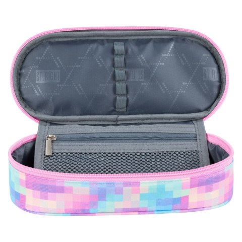 Saszetka Z Usztwnianą Klapką NEON PIXELS mix St.right (PC-01) St.right