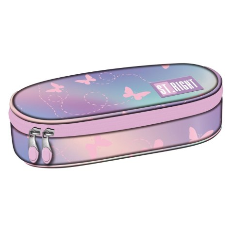 Saszetka Z Usztwnianą Klapką PINK BUTTERFILIES różne St.right (PC-01) St.right