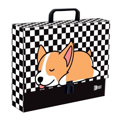 Teczka kartonowa ST.RIGHT SLEEPY CORGI A4 mix Unipap Unipap