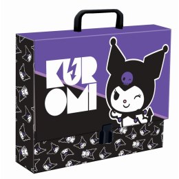 Teczka kartonowa na klips Kuromi A4 różne Unipap Unipap