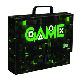 Teczka kartonowa na zatrzask Game green A4 mix Unipap Unipap