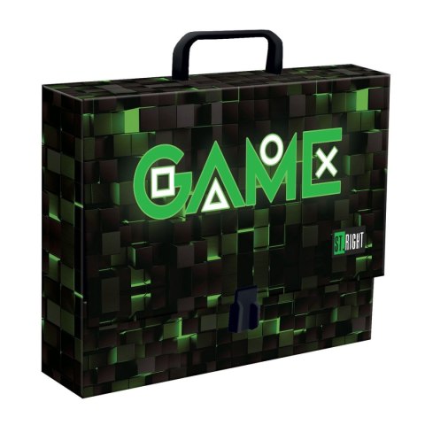 Teczka kartonowa na zatrzask Game green A4 mix Unipap Unipap