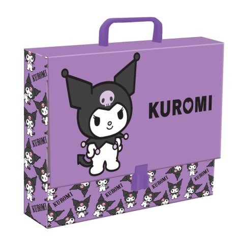 Teczka kartonowa na zatrzask Kuromi A4 mix Unipap Unipap