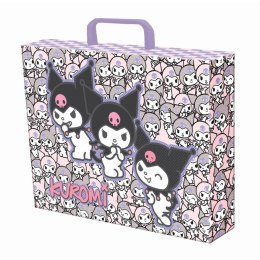 Teczka kartonowa na zatrzask Kuromi A4 różne Unipap Unipap