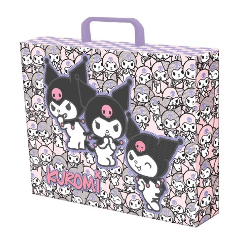 Teczka kartonowa na zatrzask Kuromi A4 różne Unipap Unipap