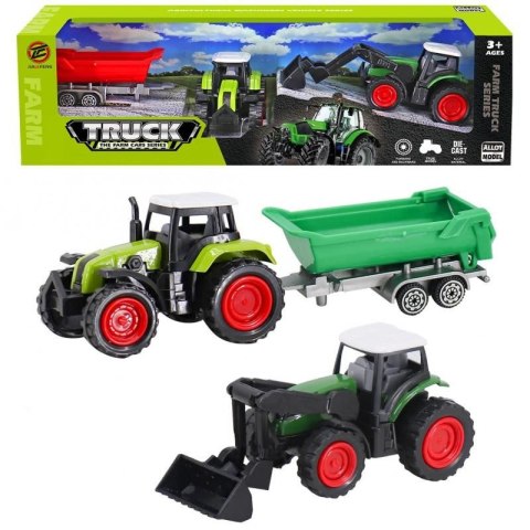 Traktor zestaw, metalowy Trifox (A-1746) Trifox