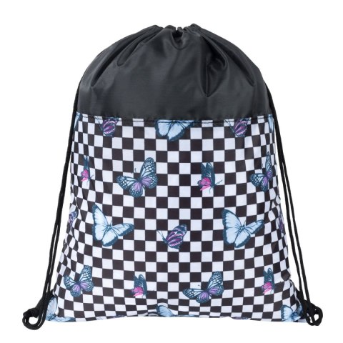 Worek na buty CHESSBOARD BUTTERFILIES fartuszek ochronny St.Right St.Right