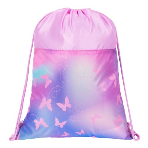 Worek na buty PINK BUTTERFILES fartuszek ochronny St.Right St.Right