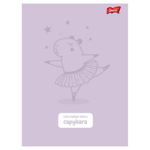 Zeszyt Capybara A5 32k. 70g linia kolor Unipap Unipap