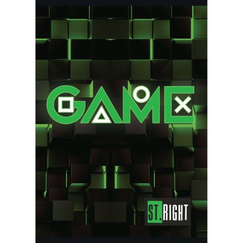 Zeszyt St.Right A5 32k. 70g krata Unipap Unipap