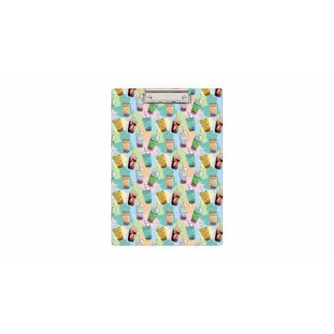 Deska z klipem (podkład do pisania) BUBBLE TEA A4 mix Biurfol (KHN-01-37) Biurfol