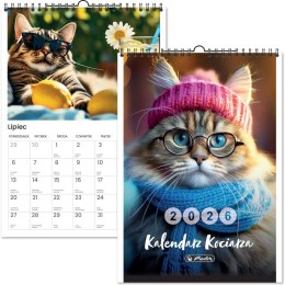 Kalendarz ścienny 12kartek ścienny A4 Herlitz (400204138) Herlitz