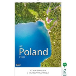 Kalendarz ścienny AIR POLAND 13-kartkowy 330mm x 500mm Jotan (WP129) Jotan