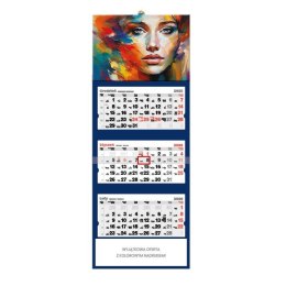 Kalendarz ścienny ART trójdzielne 320mm x 855mm Jotan (T56) Jotan