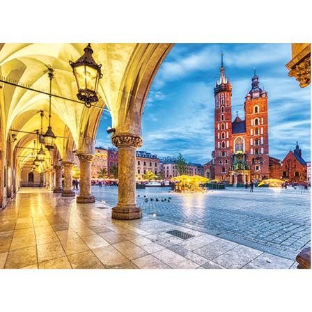 Kalendarz ścienny Kraków Trójdzielne Wodospad Szklarki 320mm x 855mm Jotan (T53) Jotan