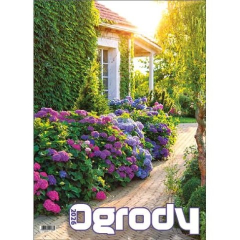 Kalendarz ścienny OGRODY WIELOPLANSZOWY 330mm x 500mm Jotan (WP133) Jotan