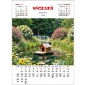 Kalendarz ścienny OGRODY WIELOPLANSZOWY 330mm x 500mm Jotan (WP133) Jotan