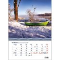 Kalendarz ścienny WARMIA I MAZURY WIELOPLANSZOWY 320mm x 855mm Jotan (WP 122) Jotan