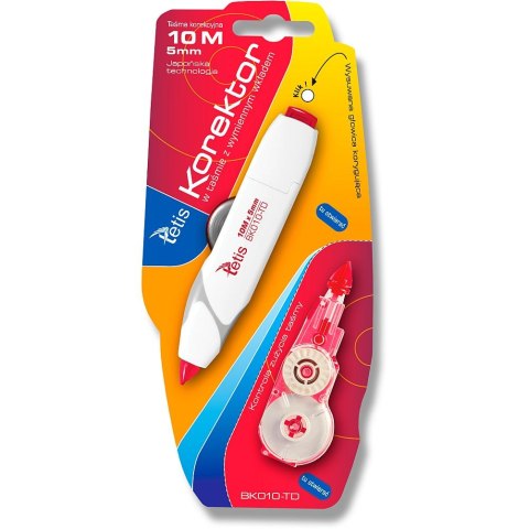 Korektor w taśmie (myszka) 5x10 [mm*m] Tetis (BK010-TD) Tetis