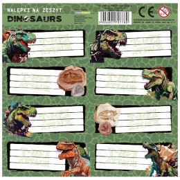 Naklejka na zeszyt Dinozaur Derform (NNZDN20) Derform