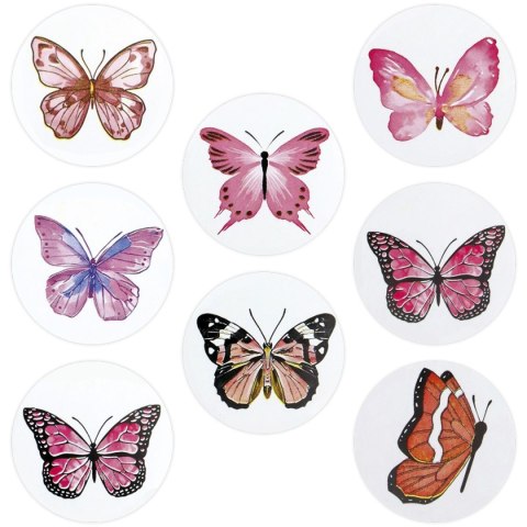Naklejka (nalepka) Craft-Fun Series Motyle Naklejki na rolce Titanum (25JT007) Titanum