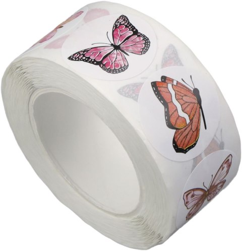 Naklejka (nalepka) Craft-Fun Series Motyle Naklejki na rolce Titanum (25JT007) Titanum