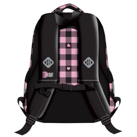 Plecak PINK CHECKEREDR 3-KOMORY St.Right (BP-26) St.Right