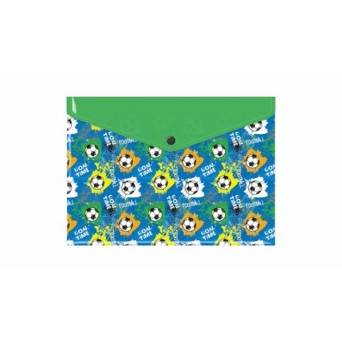 Teczka plastikowa FOOTBALL A4 mix Biurfol (TKN-A4-34) Biurfol