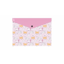 Teczka plastikowa PUPPIES A4 mix Biurfol (TKN-A4-36) Biurfol