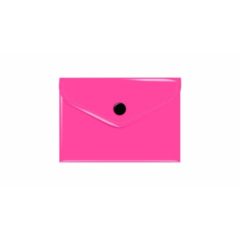 Teczka plastikowa na guzik Neon A7 mix Biurfol (TK-NEON-A7-01) Biurfol