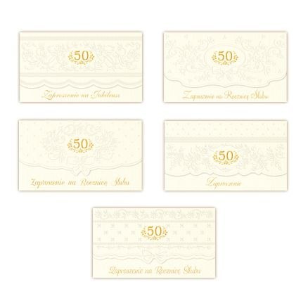 Zaproszenie Duże 50 Merigraf (5902221803338) Merigraf