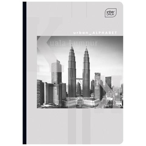 Zeszyt A5 96k. 70g krata [mm:] 148x210 Interdruk (ZE96KF#2) Interdruk