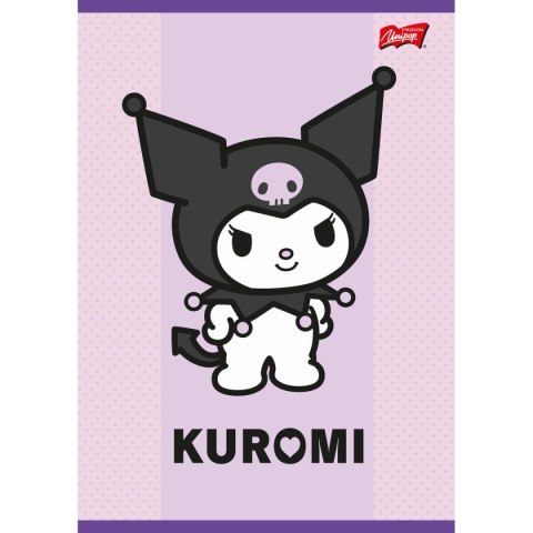 Zeszyt Kuromi aminowany A5 32k. 70g krata Unipap Unipap