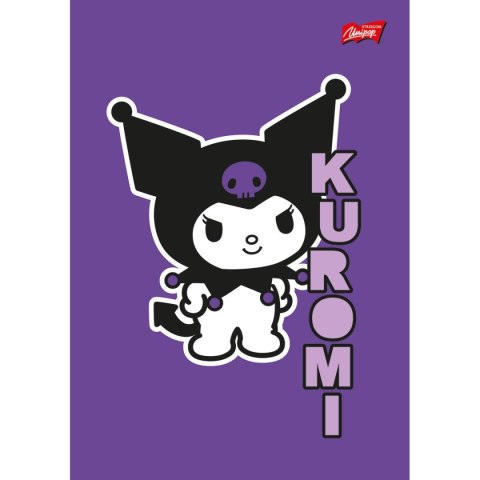 Zeszyt Kuromi aminowany A5 32k. 70g krata Unipap Unipap
