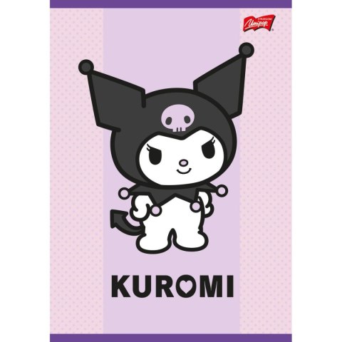 Zeszyt Kuromi aminowany A5 32k. 70g krata Unipap Unipap