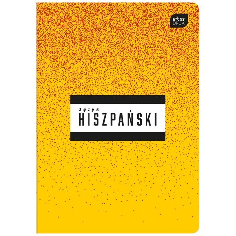 Zeszyt tematyczny HISZPAŃSKI A5 60k. 70g krata Interdruk (ZE60HIS#) Interdruk