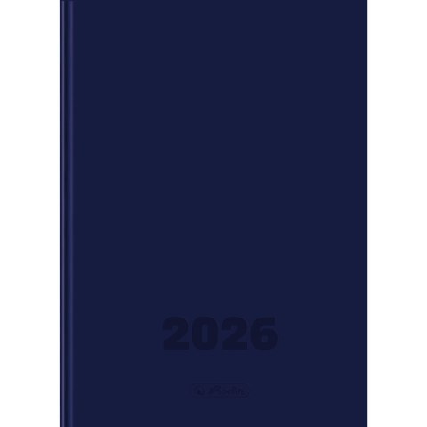 Kalendarz książkowy (terminarz) DTP dzienny szefa granatowy A5 Herlitz (400204132) Herlitz
