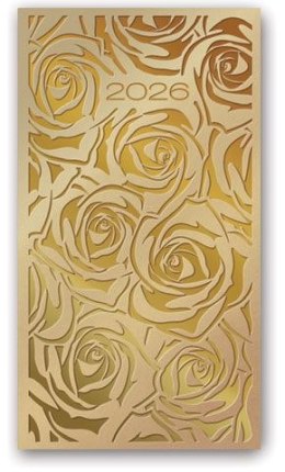 Kalendarz książkowy (terminarz) złoty A6 Lucrum (TR złoty) Lucrum