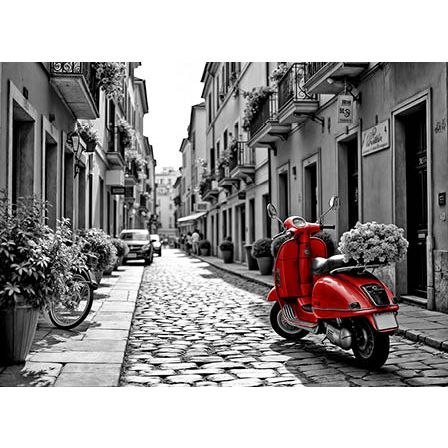 Kalendarz ścienny BLACK&RED trojdzielne- 320mm x 855mm Jotan (t55) Jotan