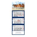 Kalendarz ścienny KONIE trójdzielne- Jotan (T46) Jotan