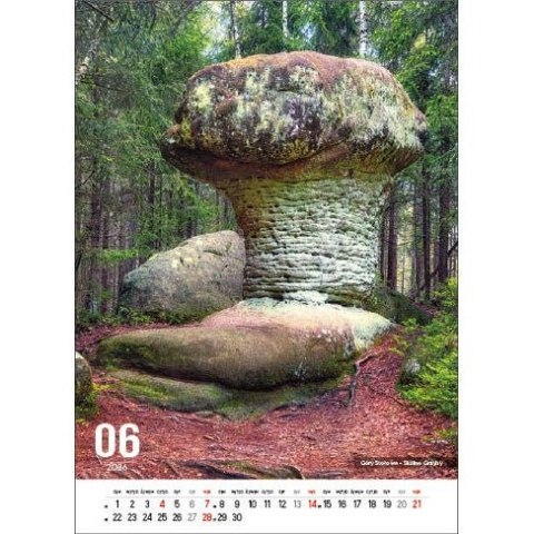 Kalendarz ścienny POLSKIE GÓRY 13-kartkowe- 330mm x 500mm Jotan (W117) Jotan