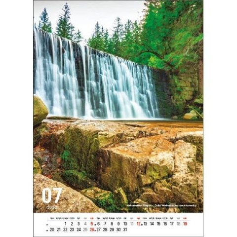 Kalendarz ścienny POLSKIE GÓRY 13-kartkowe- 330mm x 500mm Jotan (W117) Jotan