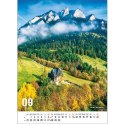 Kalendarz ścienny POLSKIE GÓRY 13-kartkowe- 330mm x 500mm Jotan (W117) Jotan